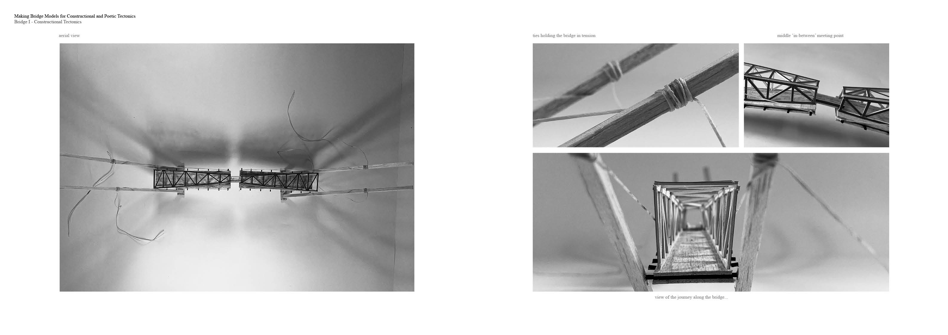 Photographs of Constructional Tectonics Bridge Model