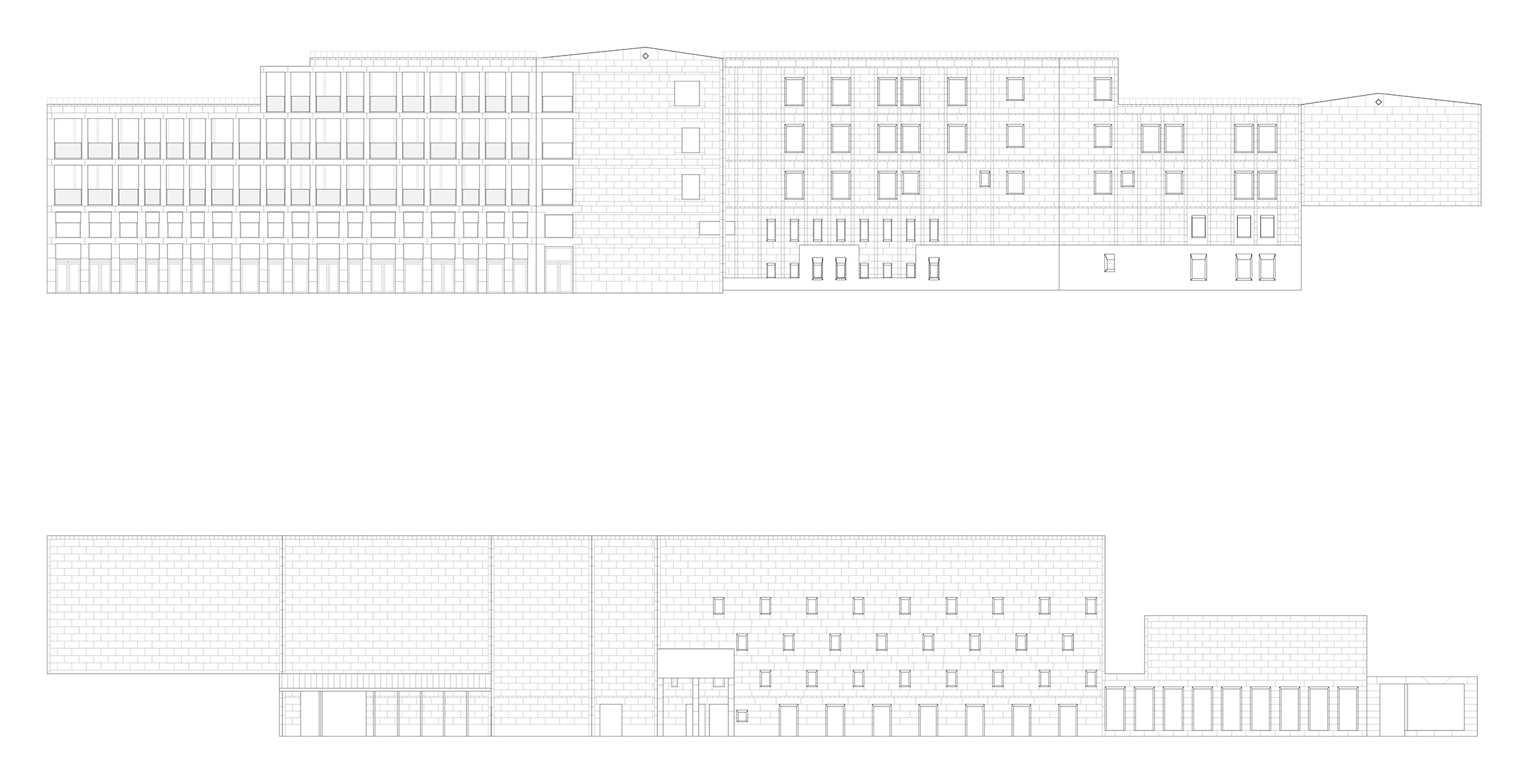 Unfolded Elevations