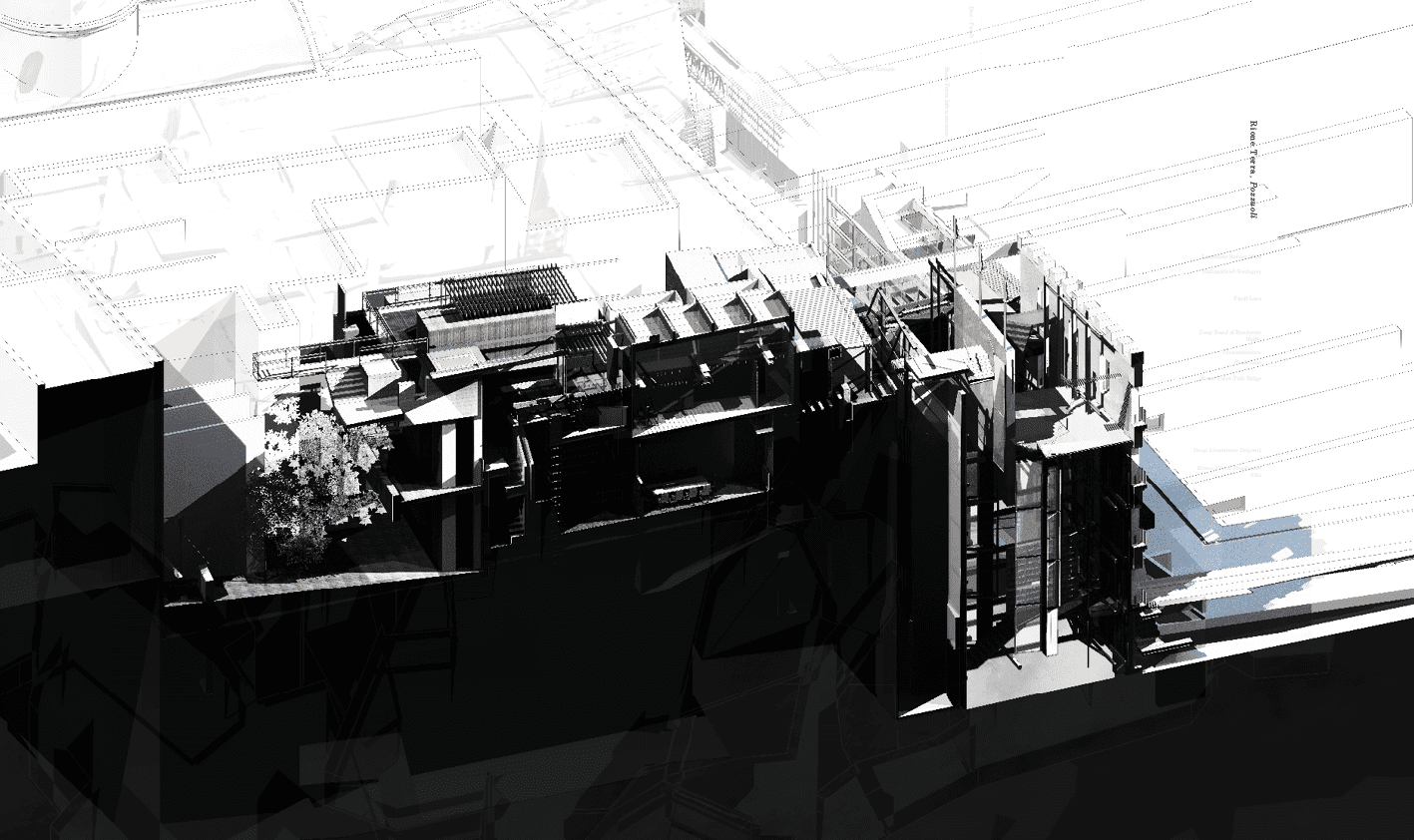 Section CC - Rione Terra Planning Office