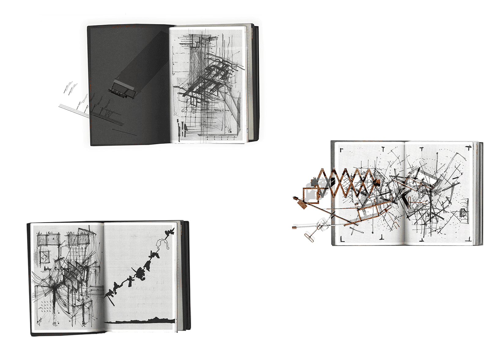 Selected Sketchbook Pages - Project Development Sketches 