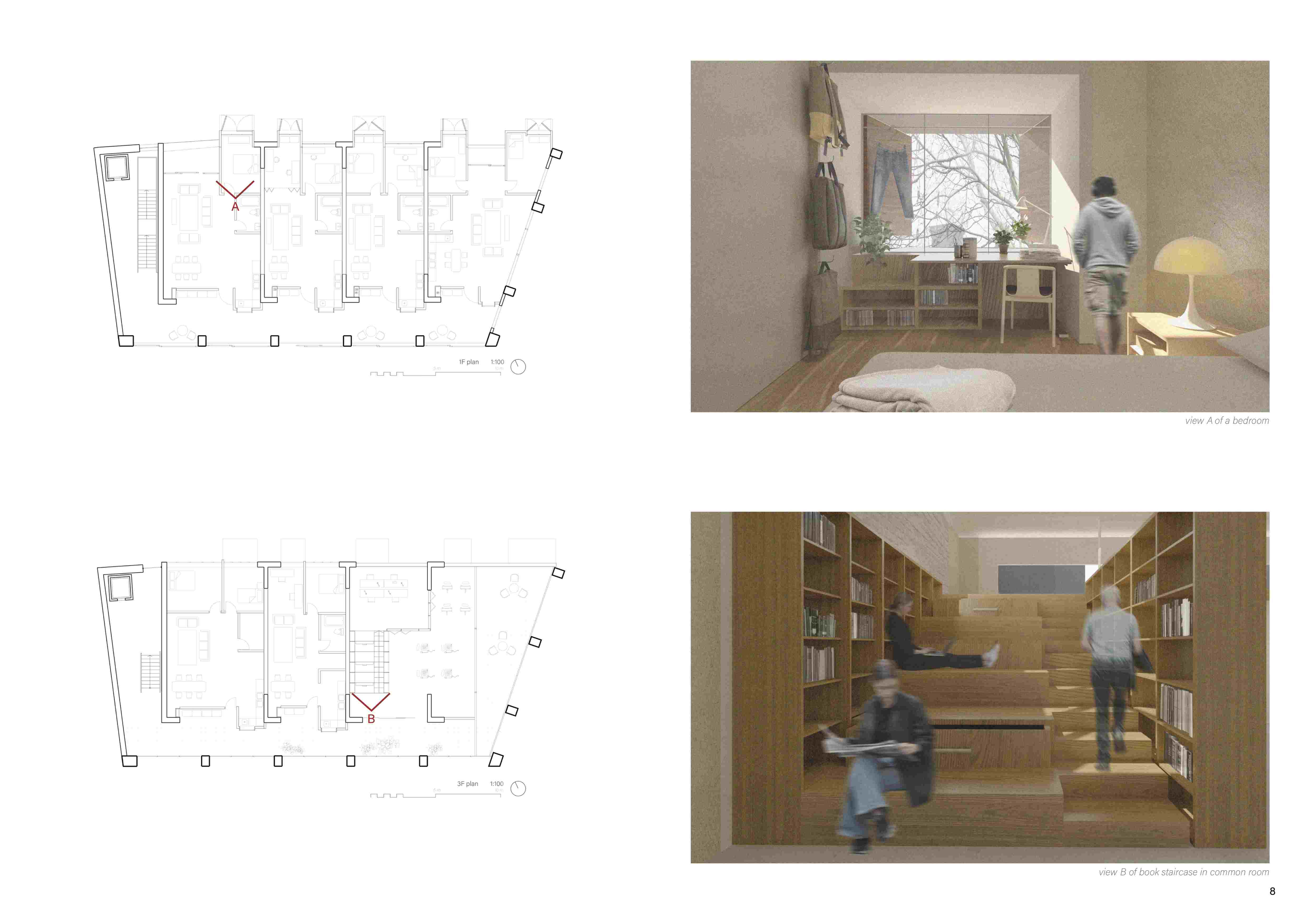 Co-housing interior view