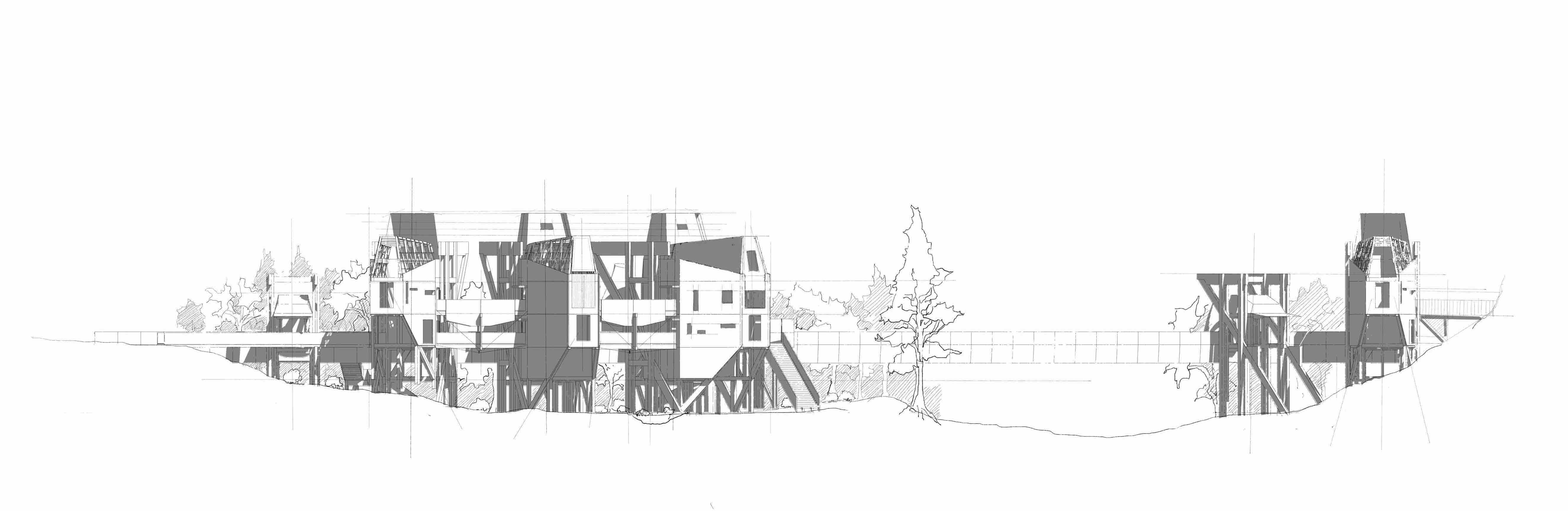 west elevation
