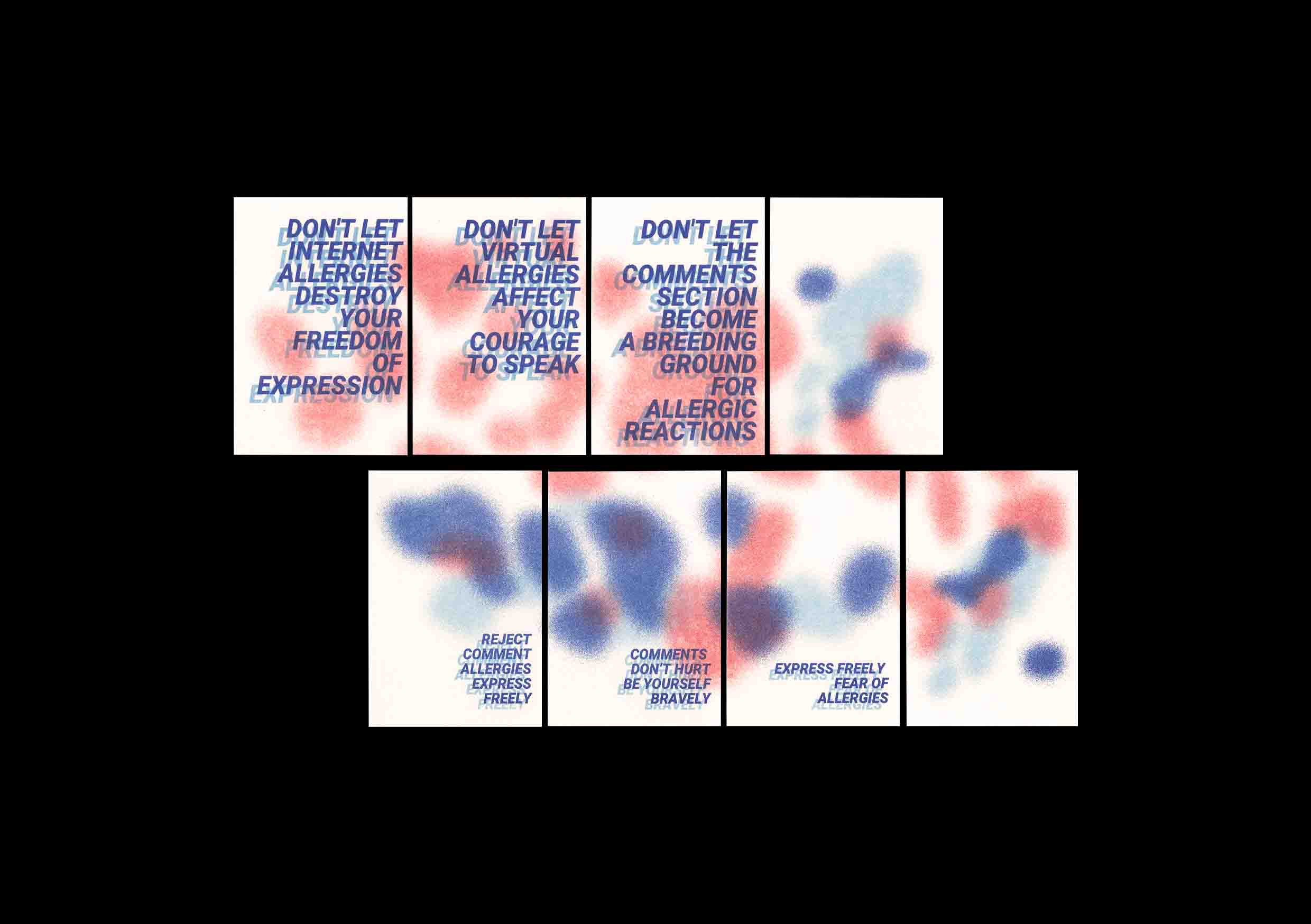 Riso Printed Postcards