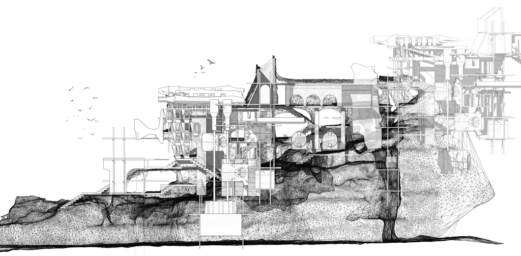 Finding “Thin places”, Soaked Moments of Symbiotic Co-existance within the Thikened Edges, Wetness Gradient and Fluid oocupancy Elevation Drawing