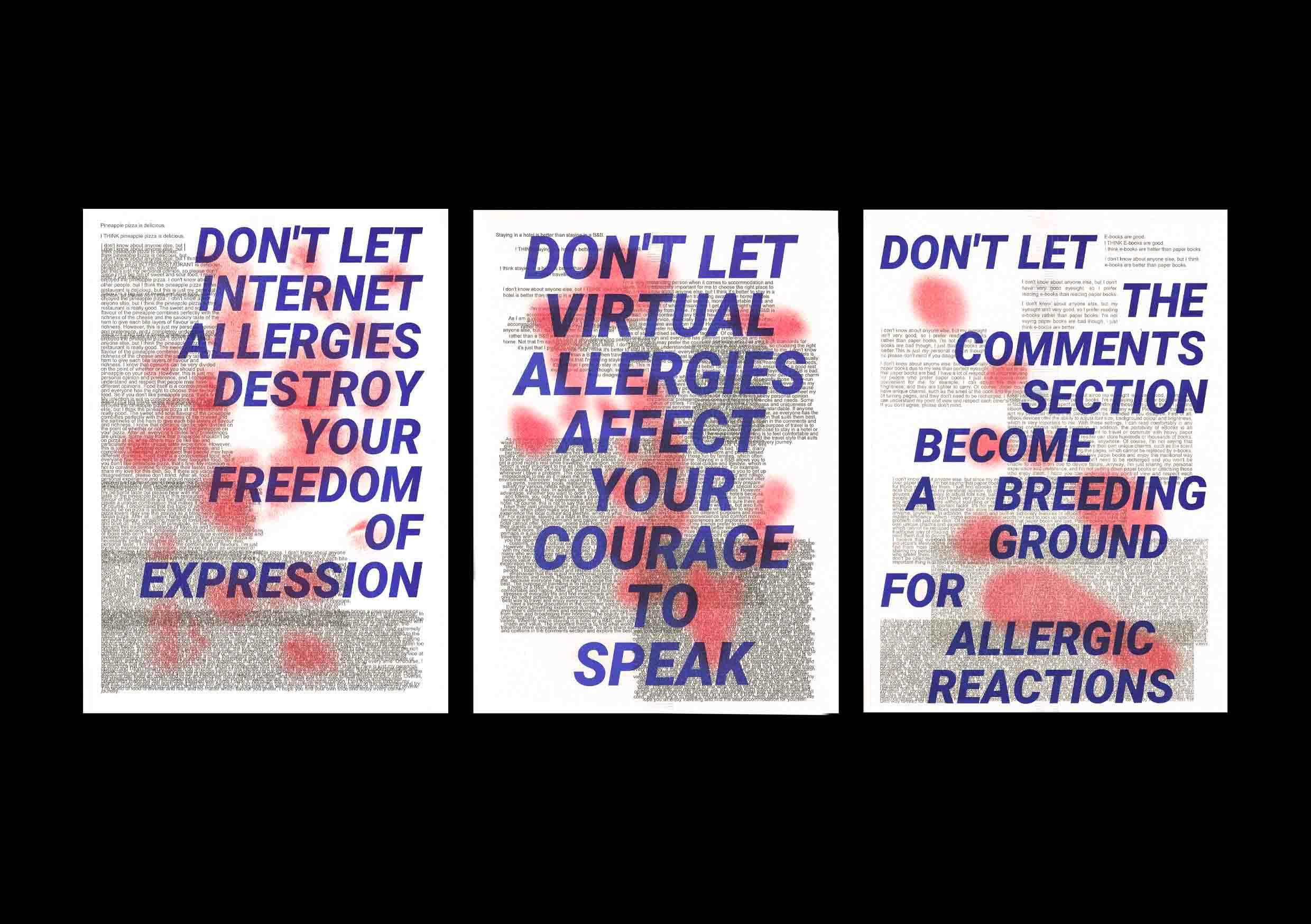 Riso Printed Posters